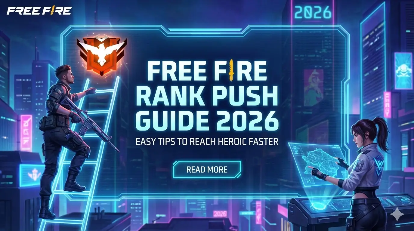 Free Fire Rank Push Guide 2026: Easy Tips to Reach Heroic Faster » 2026 Free Fire Rank Push Guide 2026