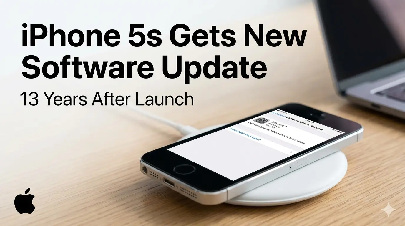iPhone 5s Gets New Software Update 13 Years After Launch » 2026 iPhone 5s Gets New Software Update 13 Years After Launch